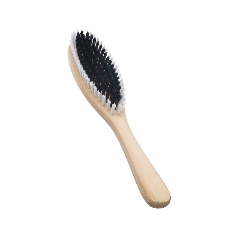 Superio Clothes Brush Garment Brush Sturdy Bristles, Garment Lint Remover, Wool Suits, Lint Brush, Pet Hair Removel, Suede, Dust, Hat Brush Durable Wood Handle. by Superio - Image 1